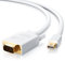CSL - Mini DisplayPort miniDP auf VGA Kabel 5m - Full HD 1080p - Kompatibel mit Thunderbolt 1- und Thunderbolt 2-Ports - kompatibel mit Apple Lenovo Surface