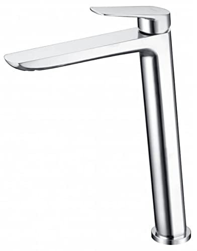Grifo lavabo caño alto monomando cromado Bélgica Imex BDZ044-3 (GRIFO BDZ044-3 +VALVULA VCC005(LARGA))