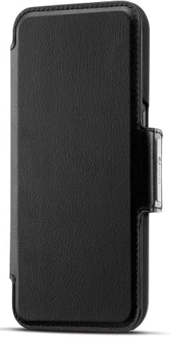Doro - Étui-Portefeuille d'origine pour Smartphone 8100/8200/8220 - Protection Complète - Fonction Portefeuille - Noir