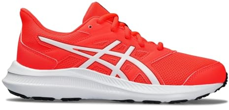 ASICS Jungen Jolt 4 Gs Sneaker, Sunrise Red White, 37 EU