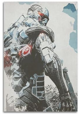 VZRSQZK Game Crysis Charakter-Poster, dekoratives Gemälde, Leinwand, Wandposter und Kunstdruck, modernes Familienschlafzimmer-Dekor-Poster, 20 x 30 cm