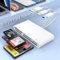 Lector de Tarjetas SD/Micro SD para iPhone,5 en 3 Conector (USB+USB-C+Lightning) Lector de Tarjetas de Memoria Múltiple para SD/Micro SD/MS/CF/XD/MS,Lector SD para iPhone/iPad/MacBook/Samsung/Android