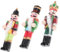 PRETYZOOM Nussknacker-kühlschrank- -Set 3-teilig Nussknacker-Magnete Aus Kunstharz Magnetischer Nussknacker-kühlschrankmagnet Kompakte Heimdekoration Entzückende Kühlschrankmagnete