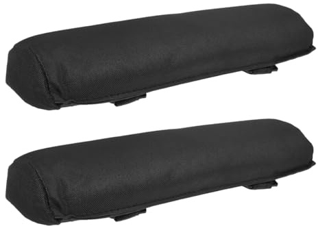PAMINGONO 2stücke Faltbare Armlehnenpolster Für Gartenstühle Verstellbare Armstützenkissen Für Liegestühle Und Klappstühle Balkon Strand Und Camping