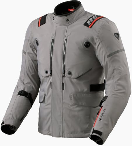 REV'IT! Revit Vertical GTX Motorrad Textiljacke, grau, S