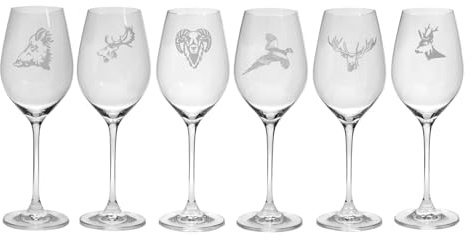 Celebration Gläserset mit Jagdmotiv HUNTER 360ml (6Stk)