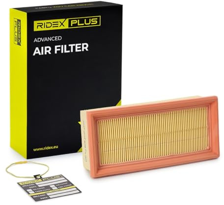 RIDEX PLUS 8A0140P Motor Luftfilter Auto Filtereinsatz für PKW Kompatibel mit VW Golf 2 19E, 1G1 Golf 1 Cabriolet 155 PASSAT Variant 3A5, 35I Golf 1 17 SCIROCCO 53B