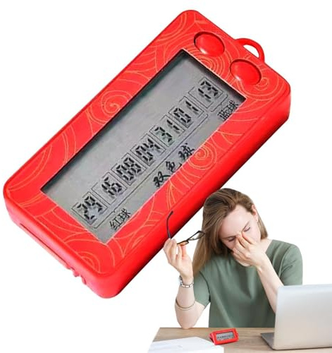 Generatore di numeri – Generatore casuale portatile, compatto gadget di | elettronico della lotteria giocattolo per adulti, uomini, donne, feste, intrattenimento, regalo