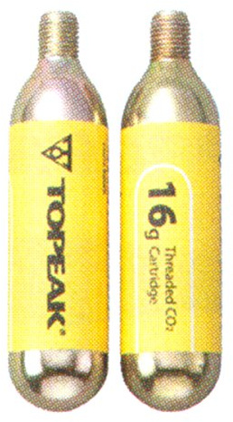 Topeak CO2 Kartusche mit Gewinde, 2 Stück