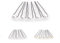 5 x Perlen Haarnadeln - Brauthaarschmuck, Haarschmuck, Perlenhaarnadel | 5PS-Weiss