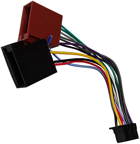Aerzetix ISO converter/adaptor/Cable Radio Adapter Cable Male ISO Lead Connecting Cable for Sony CDX 1000 CDX 7100 DAB500U CDX CDX GT270 GT470UM CDX GT472UM CDX GT474UM Mex/Mex BT3100U-BT4100U WX GT90BT