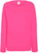 Fruit of the Loom Ladies Fitted Lightweight Raglan Sweatshirt (240 GSM) (S) (Fuchsia)