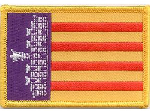 Everflag Patch zum Aufbügeln oder Aufnähen : Mallorca - klein