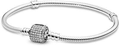 PANDORA - Armband mit Pavé Kugelverschluss, 590723CZ-21