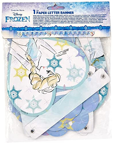 Disney Frozen kleines Funkeln Gestanzte Flaggen Banner