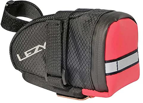 LEZYNE Uni Caddy Satteltasche, schwarz/Rot, M