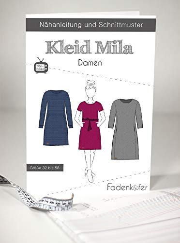 Schnittmuster und Nähanleitung - Damen Kleid - Mila