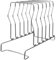Garneck Sous Vide Rack - Stainless Steel Steak Divider Rack with Adjustable Spiral Divider