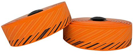 SILCA NASTRO CUSCINO Lenkerband, extra dick, 3,5 mm (Neon-Orange mit Schwarz)