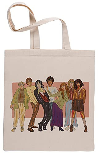 Karikatur Rumtreiber Wiederverwendbar Baumwolle Beige Einkaufstasche Reusable Cotton Shopping Bag