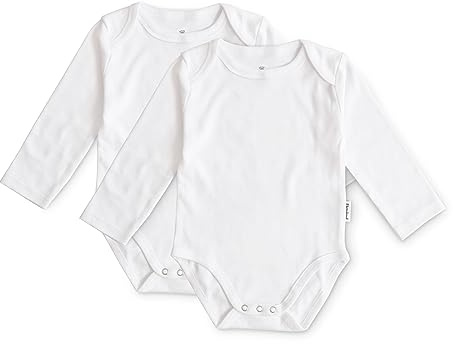 Ehrenkind® Baby-Body 2er Set | 100% Bio-Baumwolle | Wickelbody | Standard 100 by OEKO-TEX | Verschiedene Varianten & Größen