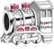 HAEPIAR 925 Sterling Silber Charm für Armband Halskette Charm Dangle Express Train für Frauen Mädchen Geburtstagsgeschenke