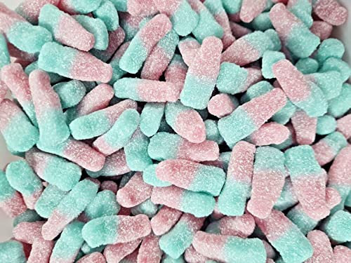 Fizzy Bubblegum Bottles Retro Sweets 1kg Sharing Bag