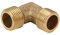 Giunto per Tubo Ad Angolo Retto 3/8 x 3/8 Raccordo a Gomito a 90 Gradi in Ottone con Attacco Rapido con Filettatura G3/8 per Compressore D'aria