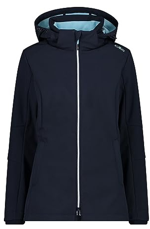 CMP - Woman Jacket Zip Hood, B.Blue-Anise, L