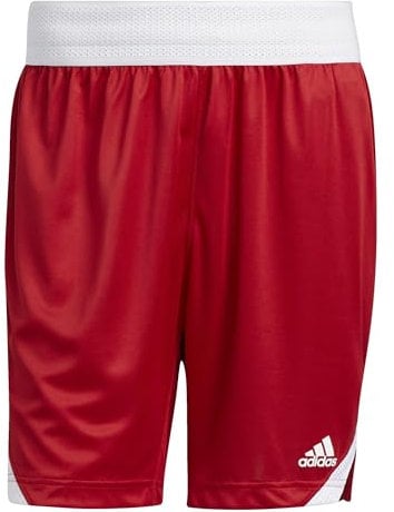 adidas Herren Icon Squad Shorts, Team Power Red/White/White, 3XL Tall