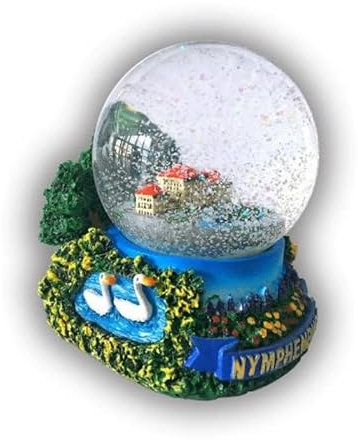 Schloss Nymphenburg Schneekugel München Snowglobe Germany Souvenir
