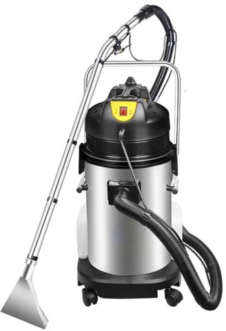 40L/11Gal Stainless Steel Carpet Cleaner Machine, 3 in 1 Carpet Extractor Portable Carpet Shampoo Machine, Portable Mobile Sofa Curtain Dust Extractor Absorb Water Machine for Car Detailing ( Size : 4