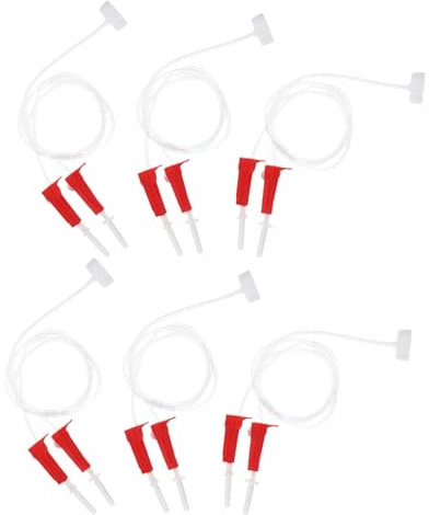 CIYODO 6piezas Árboles Manguera De Riego Por Goteo Para Jardín Césped y Patio Tubos De Plástico Para Infusión Automática De Árboles Frutales y Cítricos