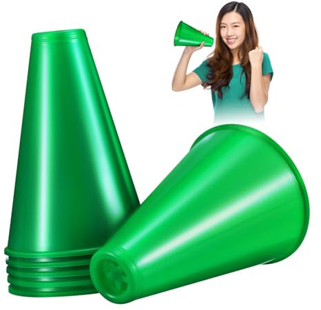 Cabilock 6stücke Cheer Aus Kunststoff Lautstarker Lautsprecher Für Sportveranstaltungen Partys Und Feierlichkeiten Tragbar Und Wiederverwendbar Als Party-