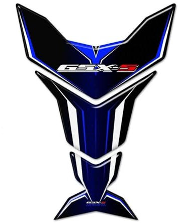 VQLDPX Motorrad-Tankschutz-Aufkleber Für Suzuki GSX-S125 GSX-S750 GSX-S1000 GSX S GSXS GSX - S 125 750 1000 Aufkleber Seitenaufkleber für den Tank(Blau)