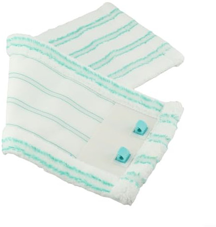 Wischtuch-Pad Ersatzteil für Leifheit Bodenwischer, 48 cm x 18 cm, waschbare Wischtücher