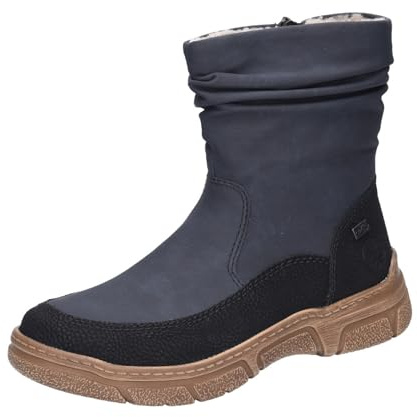 Rieker Winter Stiefel Tex Weite H blau