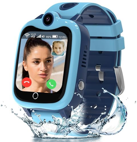 ELEJAFE Smart Watch Kinder, Kinder Smartwatch mit GPS, IP68 Wasserdicht