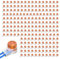 200 PCS K1 Gel Crimps,Waterproof 2 Way Jelly Crimps,Orange Clear Telephone Crimp Connectors,Antioxidant Telephone Cable Connectors for Network Cable Data Wire Joints