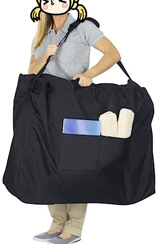 Ejoyous Rollstuhl Transporttasche, Große Tasche für Rollator Oxford Cloth Reisetasche für Rollator Tragbar Reise Rollatortasche, für Klappbare Gehhilfe Kompakter Rollstuhl Transportstuhl