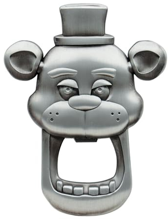 Five Nights at Freddy's magnetischer Flaschenöffner aus Metall – robustes Videospiel-Produkt, langlebiges Barwerkzeug für Küche, Zuhause und Geschenke