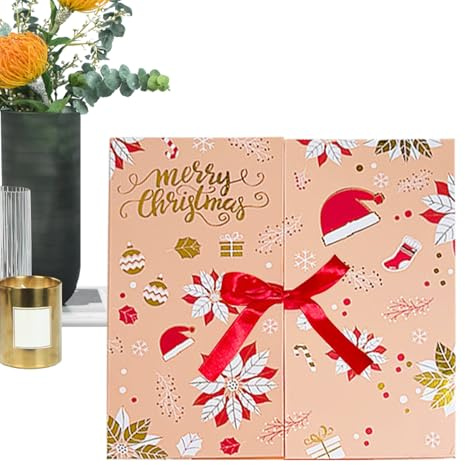 Fierudeng Leere Adventskalender Boxen | 24-Tage Multifunktionelles