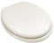 ADOB WC Sitz Klobrille Holzkern Farbe Pergamon, extrem stabil, messing verchromte Scharniere, WC-Brille WC-Deckel, 85064