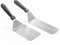 HENDI Espátula Flexible, Metal, Plata, Espátula de cocina flexible para voltear, 330mm