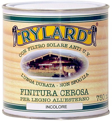 Rylard FC7 Finitura Cerosa per Legno, Incolore, 750 ml
