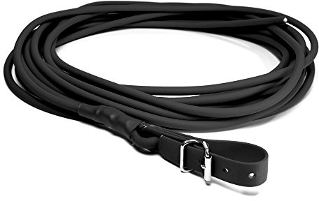 Mystique® Biothane Schweissleine rund 8mm schwarz 12m