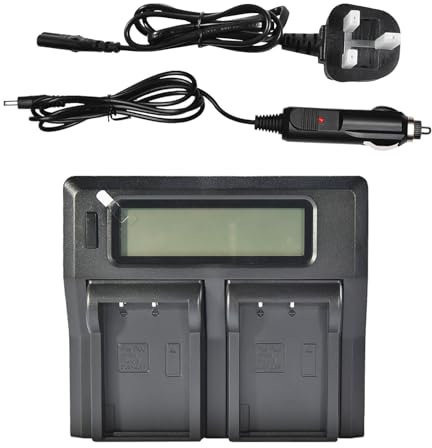 DSTE 1.5A Fast Charging Dual Battery Compatible for OLYMPUS BLS-5 BLS-1 PS-BLS5 PS-BLS1