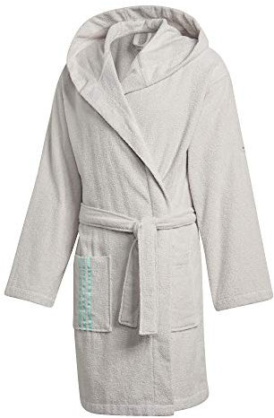 adidas Erwachsene Schwimmen Bademantel, Raw White, L