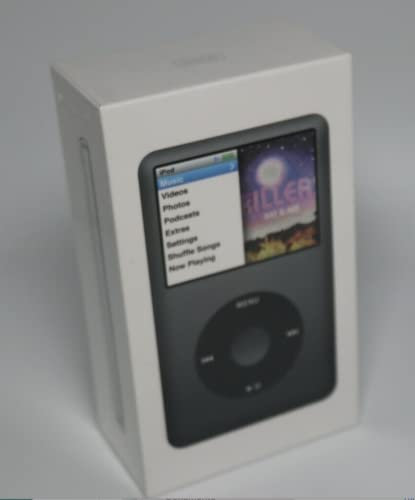 Lettore musicale MP3 Pod Classic 160 GB HDD spacegrey nero 7th Generation (modello attuale) fine 2009
