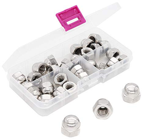 binifiMux Hutmuttern, 304 Edelstahl, 5/16-18, 30 Stück